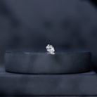 Heart Shape Moissanite Earring for Tragus Piercing D-VS1 - Rosec Jewels
