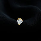 Heart Shape Moissanite Earring for Tragus Piercing D-VS1 - Rosec Jewels
