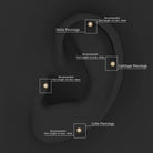 Rosec Jewels-Natural Freshwater Pearl Sun Conch Earring