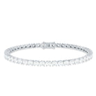 Rosec Jewels-East West Oval Lab Grown Diamond Tennis Bracelet
