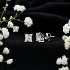 Rosec Jewels-1.7 Carat Lily Cut Certified Lab Grown Diamond Solitaire Stud Earrings