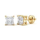 Rosec Jewels-1.7 Carat Lily Cut Certified Lab Grown Diamond Solitaire Stud Earrings