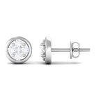Rosec Jewels-1/2 CT Minimal Diamond Stud Earrings in Prong Setting