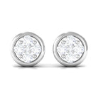 Rosec Jewels-1/2 CT Minimal Diamond Stud Earrings in Prong Setting