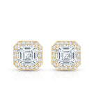 Rosec Jewels-Certified 1.4 Carat Asscher Cut Lab Grown Diamond Studs