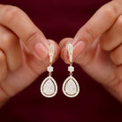 Rosec Jewels-Lab Grown Diamond Bridal Drop Earrings