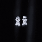 Marquise Shape Moissanite Stud Earrings with Screw Back D-VS1 - Rosec Jewels