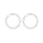 Rosec Jewels-Marquise Cut Diamond Eternity Stud Earrings