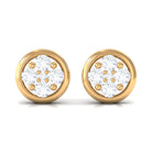 Rosec Jewels-1/2 CT Minimal Diamond Stud Earrings in Prong Setting