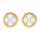 Rosec Jewels-1/2 CT Minimal Diamond Stud Earrings in Prong Setting