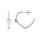Rosec Jewels-Round Diamond Butterfly Hinged Hoop Earrings