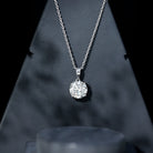 5 Carat IGI Certified Lab Grown Diamond Bridal Necklace Lab - ( E-VS1 ) - Rosec Jewels
