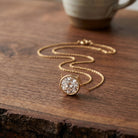 5 Carat Lab Grown Diamond Bridal Necklace with IGI Certificate Lab - ( E-VS1 ) - Rosec Jewels