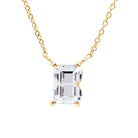 Rosec Jewels-2 Carat Initial B Necklace with Certified Lab Grown Diamond