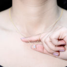 Rosec Jewels-2 Carat Solitaire Lab Created Diamond Initial Q Necklace
