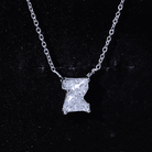 Rosec Jewels-Certified Lab Grown 2 Carat Diamond Z Initial Necklace