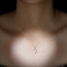 2 Carat Heart Shape Ethiopian Opal Infinity Pendant with Diamond AAA - Rosec Jewels