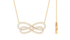 Rosec Jewels-Diamond Twin Infinity Interlock Necklace