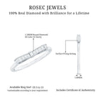 Rosec Jewels-Natural Diamond Bow Promise Ring for Women