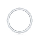 Vintage Style Diamond Wedding Band Ring Natural - ( HI-SI ) - Rosec Jewels
