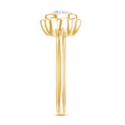 Rosec Jewels-1.25 Carat Round Lab Grown Diamond Solitaire Engagement Ring