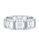 Rosec Jewels-Vintage Inspired Lab Grown Diamond Starburst Wedding Band