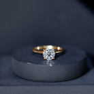 IGI Certified Lab Grown Diamond 2 Carat Engagement Ring for Women Lab - ( E-VS1 ) - Rosec Jewels