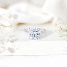 IGI Certified 4 Carat Lab Grown Diamond Engagement Ring Lab - ( E-VS1 ) - Rosec Jewels