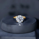 IGI Certified 4 Carat Lab Grown Diamond Engagement Ring Lab - ( E-VS1 ) - Rosec Jewels