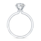 Rosec Jewels-2 Carat Lab Grown Diamond Heart Engagement Ring for Her
