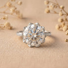 5 Carat Lab Diamond Solitaire Engagement Ring with IGI Certificate Lab - ( E-VS1 ) - Rosec Jewels