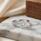 5 Carat Lab Grown IGI Certified Diamond Huge Engagement Ring Lab - ( E-VS1 ) - Rosec Jewels