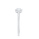 Natural Diamond Promise Ring with Certificate Natural - ( HI-SI ) - Rosec Jewels