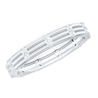 Rosec Jewels-Real Diamond Stackable Band Ring with Certificate