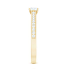 Certified Natural Diamond Promise Ring Natural - ( HI-SI ) - Rosec Jewels