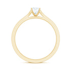 Certified Natural Diamond Promise Ring Natural - ( HI-SI ) - Rosec Jewels
