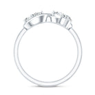 Rosec Jewels-Lab Grown Diamond Toi Et Moi Promise Ring with Infinity Knot