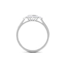 Designer Diamond Engagement Ring with Halo Natural - ( HI-SI ) - Rosec Jewels