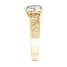 2 Carat Lab Grown Diamond Heart Engagement Ring Lab - ( EF-VS ) - Rosec Jewels