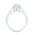 Rosec Jewels-Certified 8 mm Lab Grown Diamond Split Shank Engagement Ring