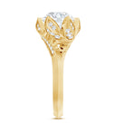2 Carat Lab Grown Diamond Vintage Floral Engagement Ring Lab - ( EF-VS ) - Rosec Jewels