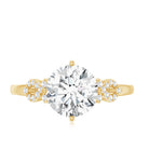 Certified 2 Carat Lab Grown Diamond Solitaire Engagement Ring Lab - ( EF-VS ) - Rosec Jewels