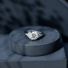 Rosec Jewels-Certified 8 MM Lab Grown Diamond Unique Engagement Ring