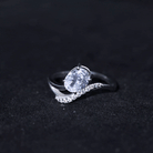 Certified Lab Grown Diamond 6X8 MM Oval Engagement Ring For Women Lab - ( EF-VS ) - Rosec Jewels