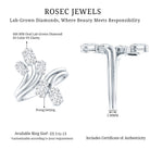 Certified Oval Lab Grown Diamond Designer Cocktail Ring Lab - ( EF-VS ) - Rosec Jewels