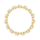 Certified Lab Grown Diamond Eternity Wedding Band Lab - ( EF-VS ) - Rosec Jewels