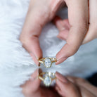 Certified 6X8 MM Lab Grown Diamond Bezel Set Engagement Ring Lab - ( EF-VS ) - Rosec Jewels