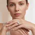 IGI Certified 1 CT Lab Grown Diamond Ring in Bezel Setting Lab - ( E-VS1 ) - Rosec Jewels