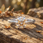1 Carat Lab Grown Diamond Solitaire Engagement Ring with IGI Certificate Lab - ( E-VS1 ) - Rosec Jewels
