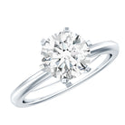 Rosec Jewels-3 Carat IGI Certified Lab Grown Diamond Round Engagement Ring